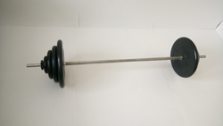 Разборная штанга 69кг с прямым грифом