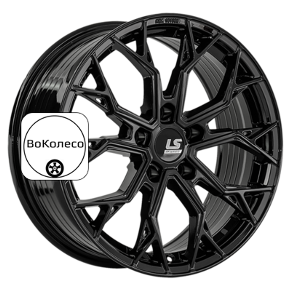 8,5x19/5x114,3 ET46,5 D67,1 RC108 BK (конус) LS FlowForming