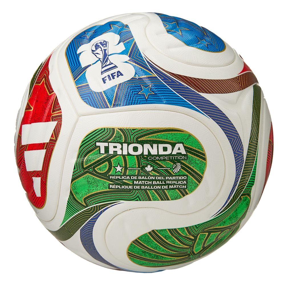 Мяч футб. ADIDAS WC26 Trionda Competition JD8031, р.4, 4 панели, ПУ, термосшивка, мультиколор