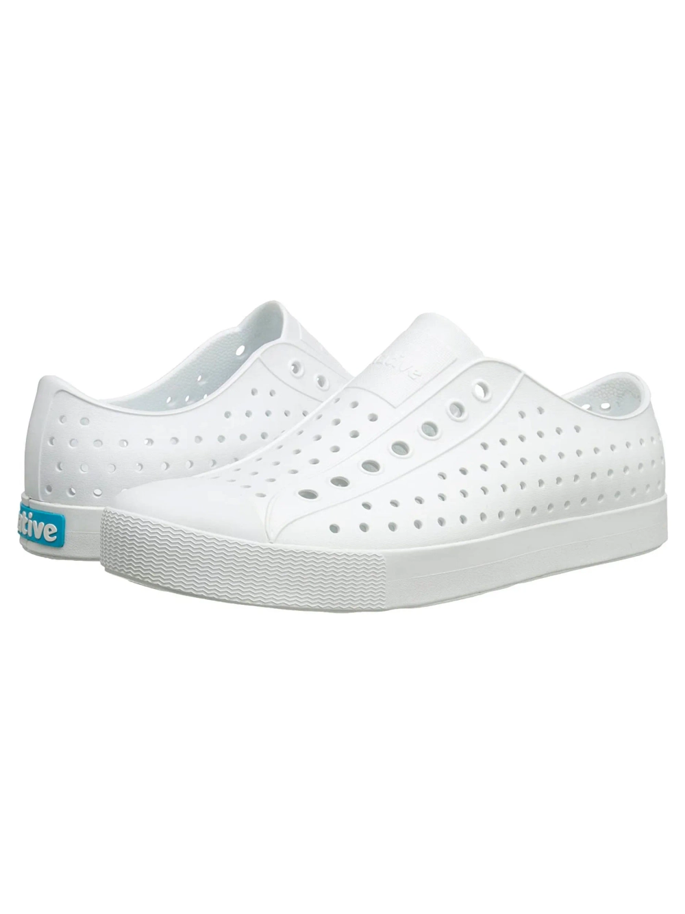 Кеды Native Jefferson Shell White / Shell White белые