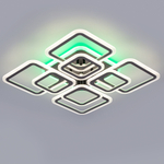 Citilux Марсель Смарт CL232A185E RGB Умная люстра Чёрная