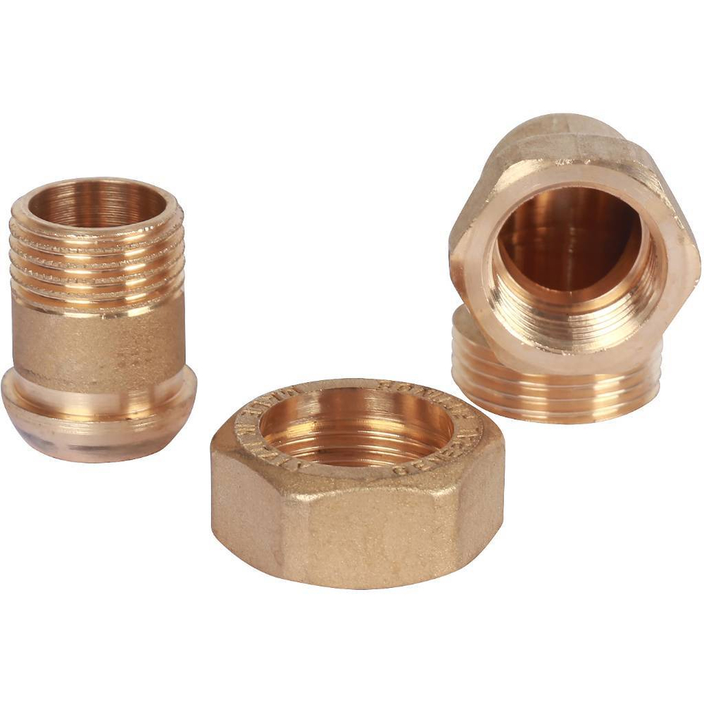 Американка STOUT угловая 1/2" ВР/НР конусное уплотнение (металл по металлу)