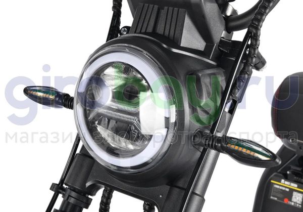 Электроскутер WHITE SIBERIA PRO 2500w (Черный)