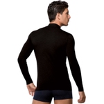 Лонгслив с воротником-стойкой Doreanse Modal Basic (Размер: M) (Цвет: темно-синий)