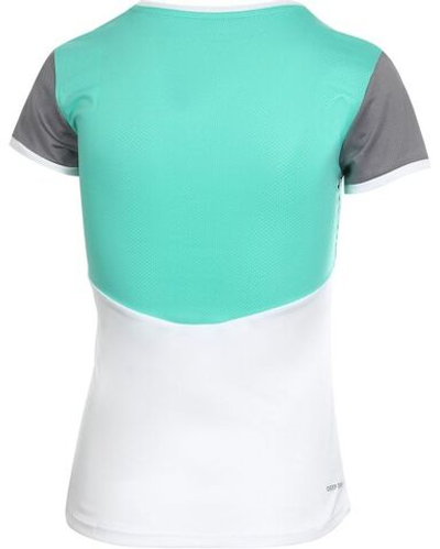 Футболка для девочки теннисная Lotto Top G IV T-Shirt 1 - bright white/green 9