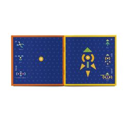 Альбомная книжка с наклейками. 100 веселых наклеек: Веселый конструктор