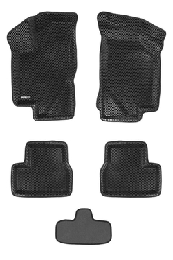 Коврики салона для LADA Granta (2014-) Euromat 3D EVA черные Арт EM3DEVA-005310