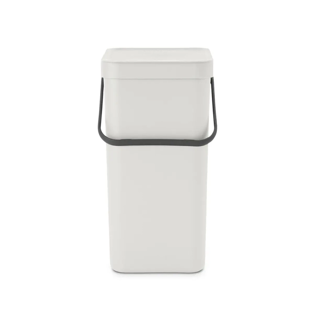 Brabantia Контейнер для мусора Sort & Go 16л Светло-серый
