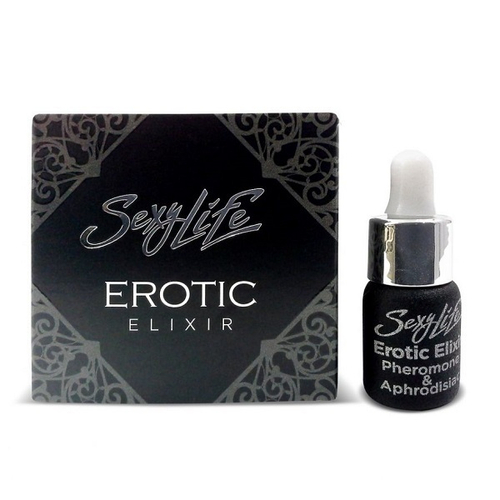 Эфирное масло-афродизиак с феромонами унисекс Парфюм престиж М Sexy Life Erotic Elixir 5мл