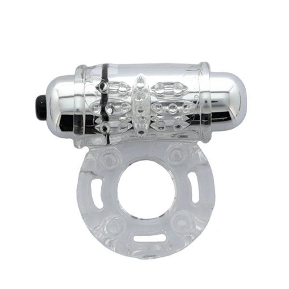 Прозрачное эрекционное виброкольцо OWOW CLEAR (Цвет: прозрачный)