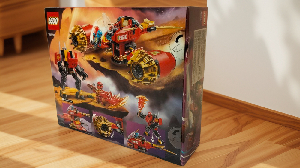 LEGO Ninjago 71830 «Боевой робот Кая “Всадник бури”» — динамичные сражения