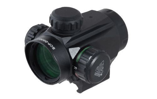 Коллиматорный прицел Leapers 1x28 UTG 3 Sub-compact ITA Red/Green Dot Sight c шиной Integral QD Picatinny SCP-DS3028W