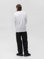 Купить Лонгслив FOS Плотный Мужской Белый Лонгслив FOS Плотный Мужской Белый