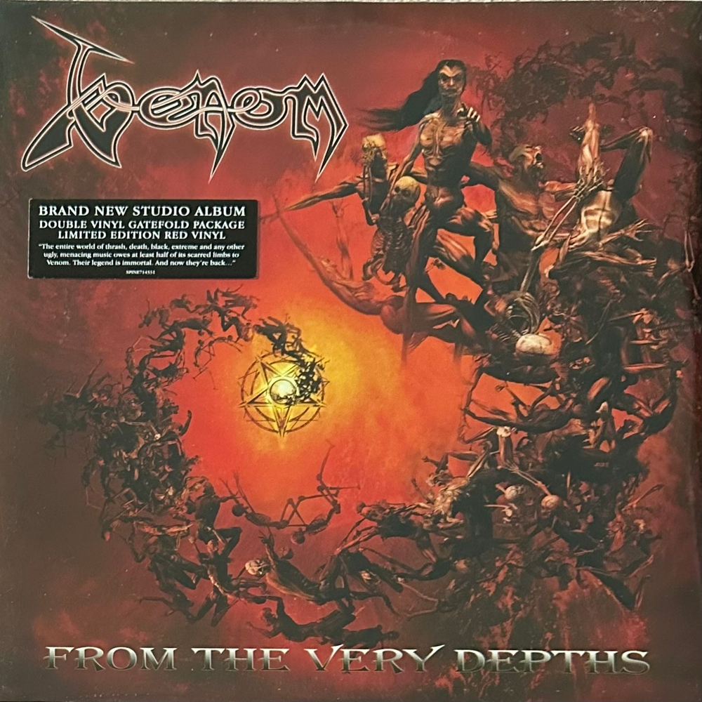 Venom – From The Very Depths 2LP (Европа 2015г.)