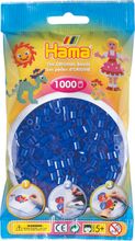 Hama Бусинки для термомозаики MIDI синий неон, 1000 шт. (207-36)