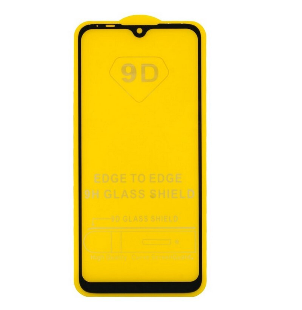 Защитное стекло Samsung A3 (черный) 9D тех.упаковка