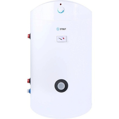 Бойлер комбинированного нагрева Stout 100 литров напольный, ТЭН 2 кВт