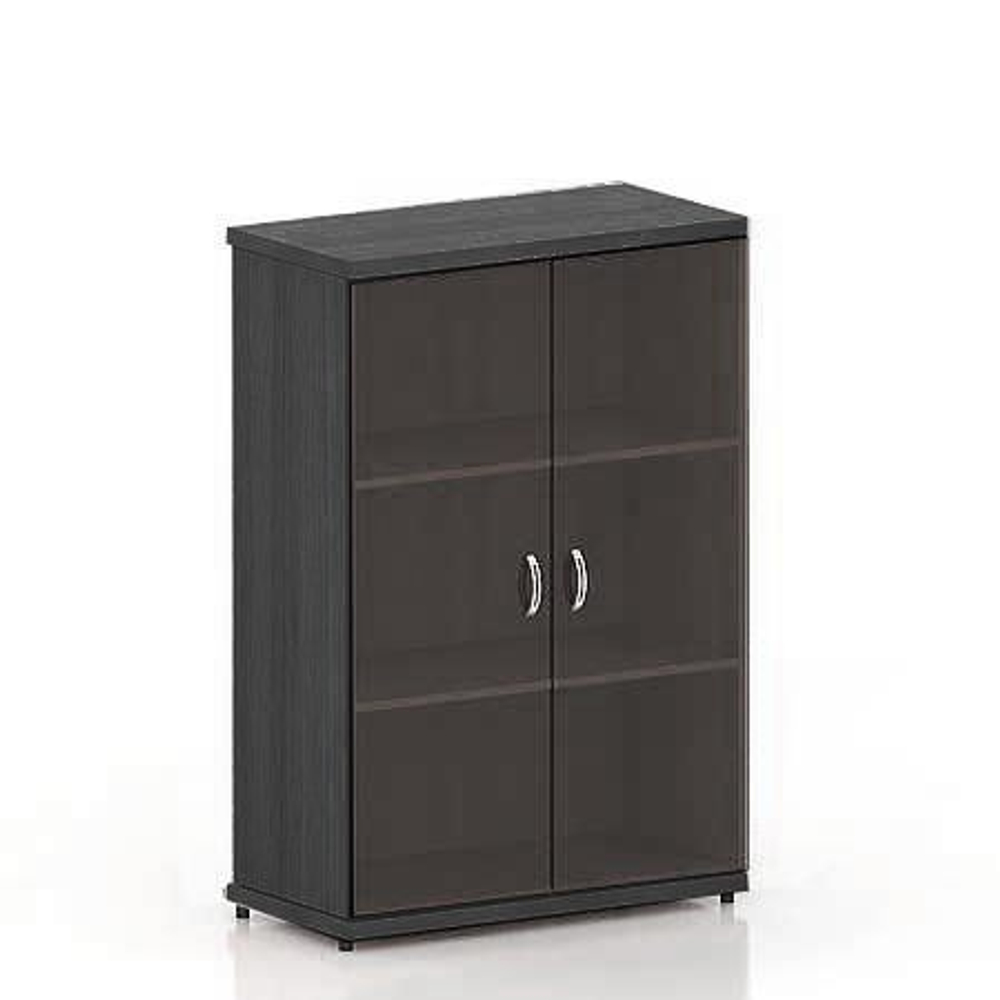 Шкаф низкий со стеклом ЭТАЛОН