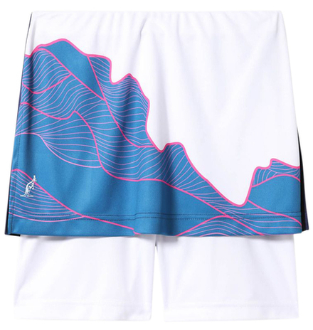 Теннисная юбка Australian Ace Skirt With Print In Front - blue cosmo