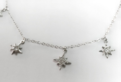 Колье ювелирное из серебра