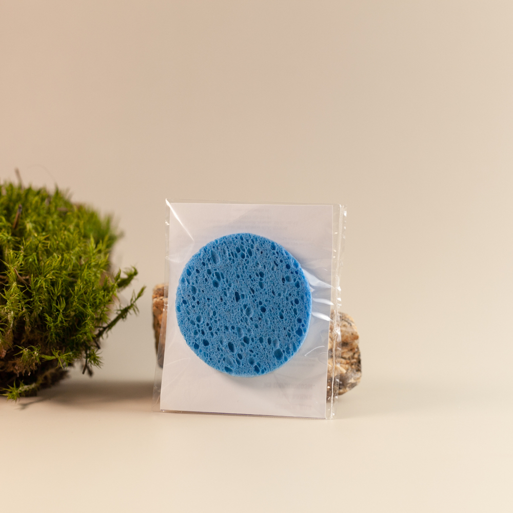 Спонж для умывания, целлюлоза