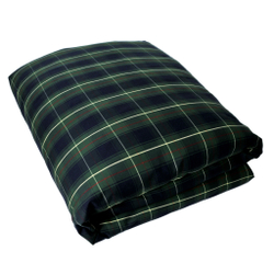 Постельное белье 2 спальное евро макси Casual Avenue Kingston Green Tartan зеленое пододеяльник