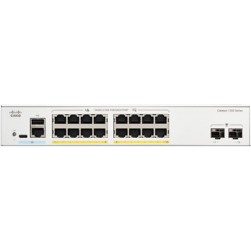 Коммутатор (свитч) Cisco C1300-16T-2G