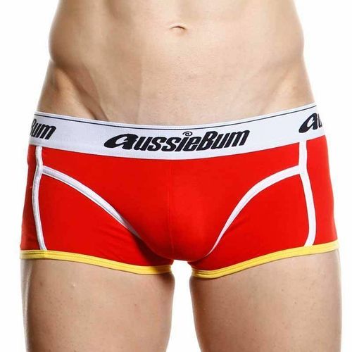 Мужские трусы хипсы красные AussiBum Porsche AB00255