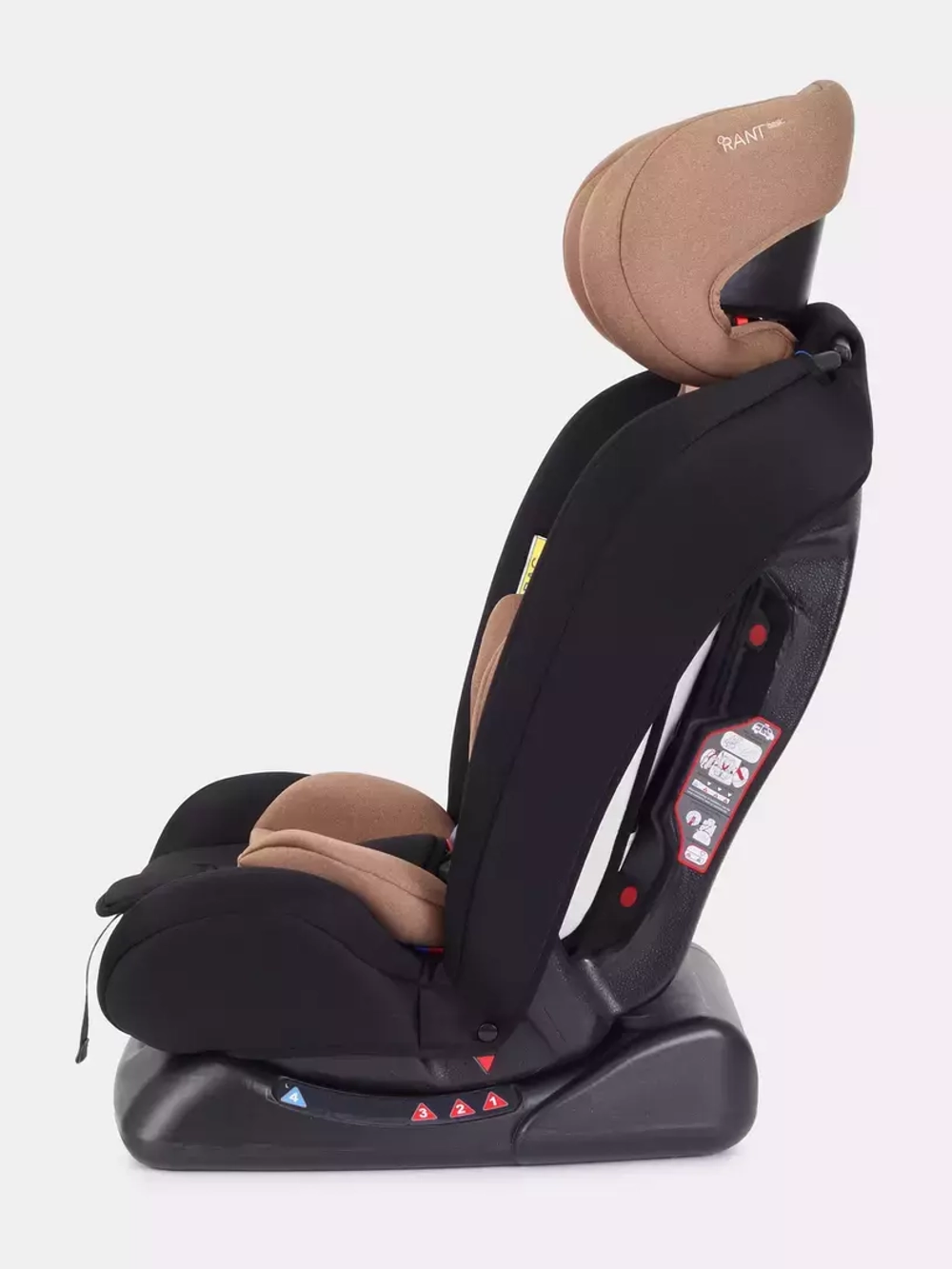 Автокресло ZY26 "Unity" RANT basic (Beige) группа 0+-1-2-3 (0-36 кг)