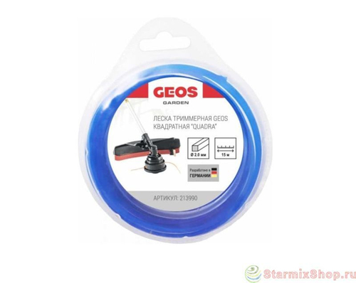 ЗИП4 Корд триммер (леска) 2,0мм 15м GEOS квадрат