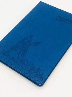 Блокнот 112 л. В5 25*17,5 см лин. т.бирюзовый  (7674-2)