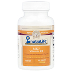NutraLife, Mk7, витамин K2, 100 мкг, 365 таблеток
