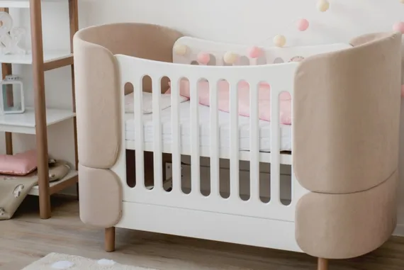 Кровать-трансформер Ellipse Kidi Soft Бежевая