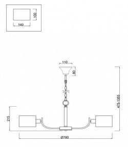 Подвесная люстра Freya Anita FR5012PL-08CH