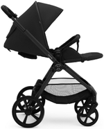 Коляска Agex Life 3 в 1 матовая рама с автокреслом i-Team ATG080 Grey ALB583 Black (Черный)