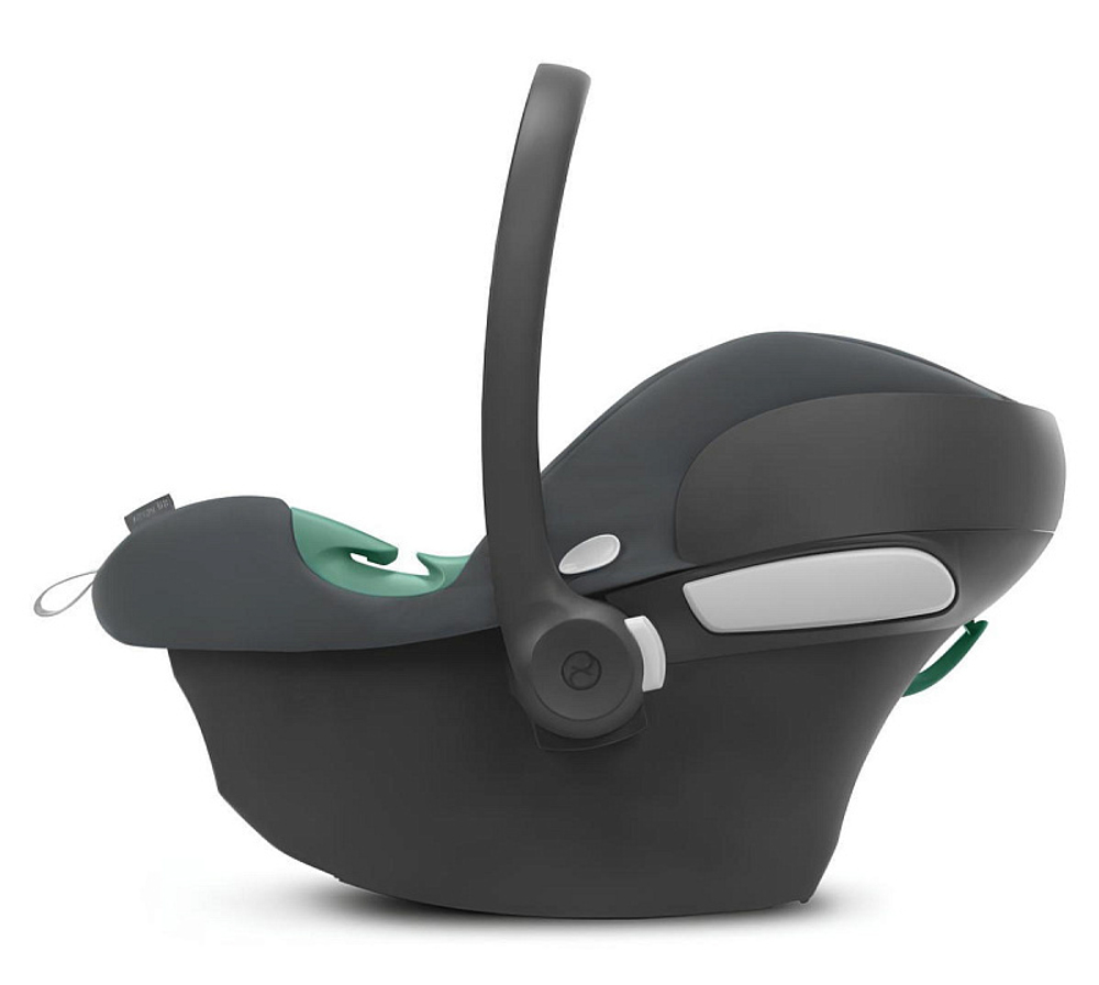 Коляска 3 в 1 Cybex Priam IV Matt Black complete и автокресло Aton B2 i-Size Steel Grey Sepia Black