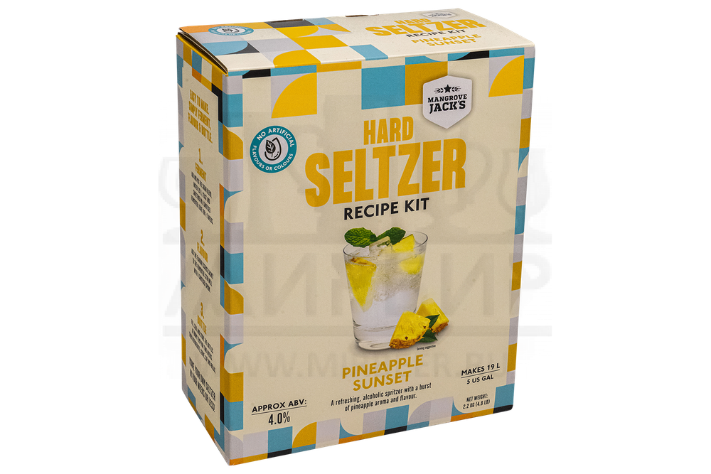 Набор для приготовления хард зельцера Mangrove Jack’s "Hard Seltzer Pineapple Sunset" на 19 л