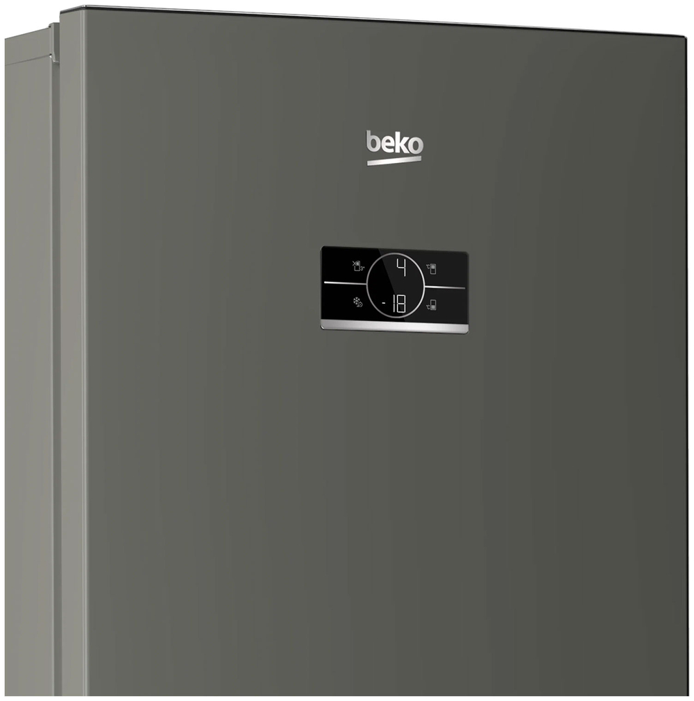 Двухкамерный холодильник Beko B3R0CNK402HG насыщенный серый
