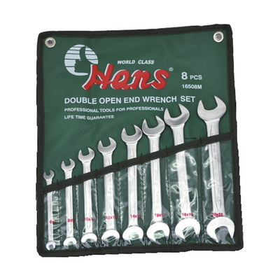 Набор рожковых гаечных ключей Hans, 16508M