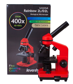 Микроскоп Levenhuk Rainbow 2L Orange\Апельсин