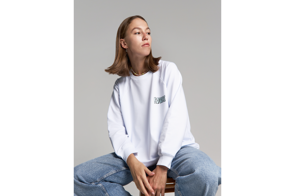 Свитшот RoadLike Ice Surf L, белый