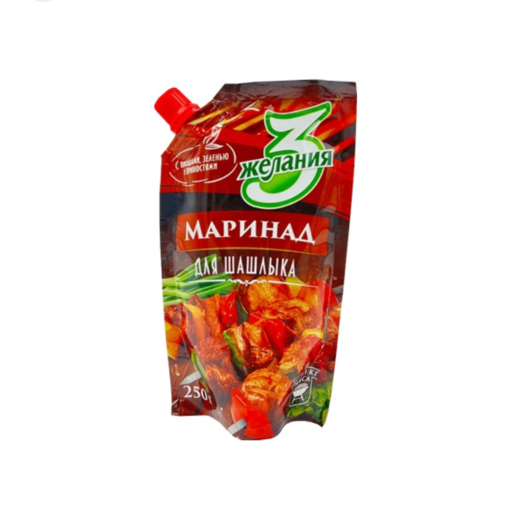 Маринад 3 желания для шашлыка 250 гр