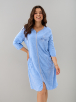 Халат Хм-562/голубой-п