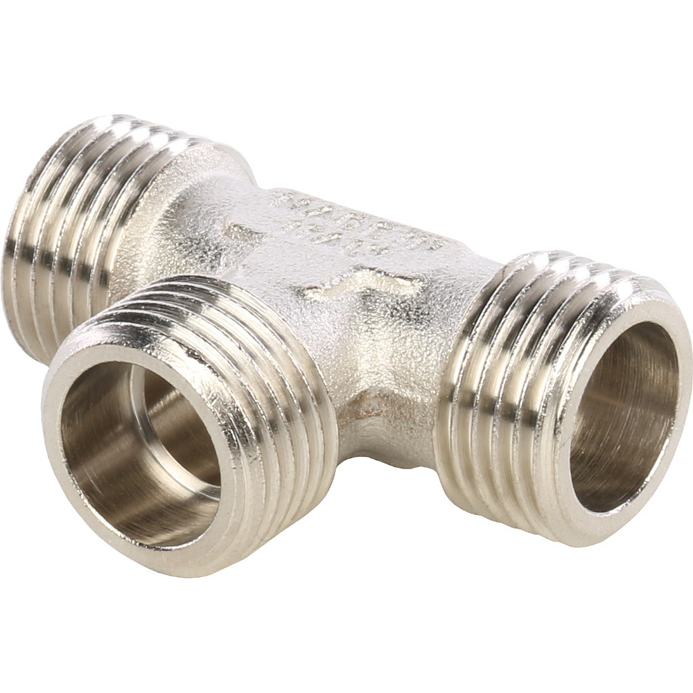 Тройник НР никелированный    1/2"