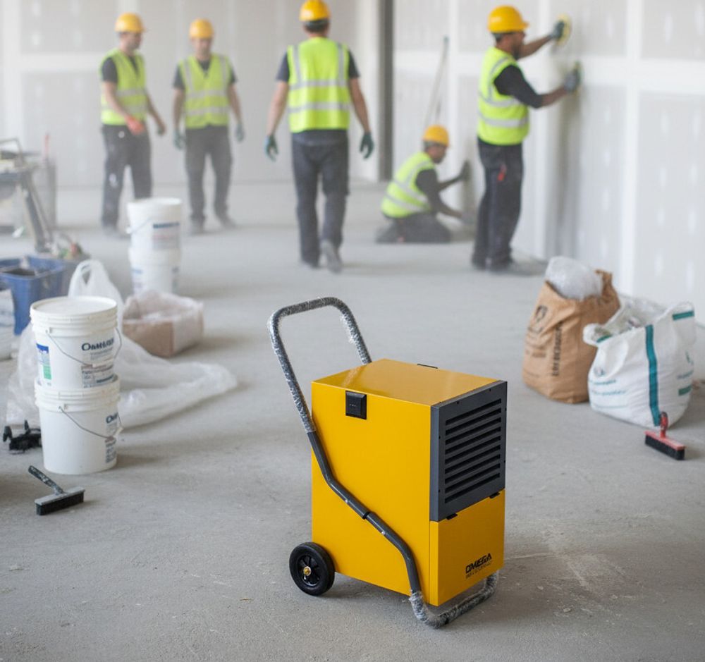 Осушитель воздуха DH 752 Omega Air Control профессиональный - [до 52 л. за сутки / для S≈100 м²]