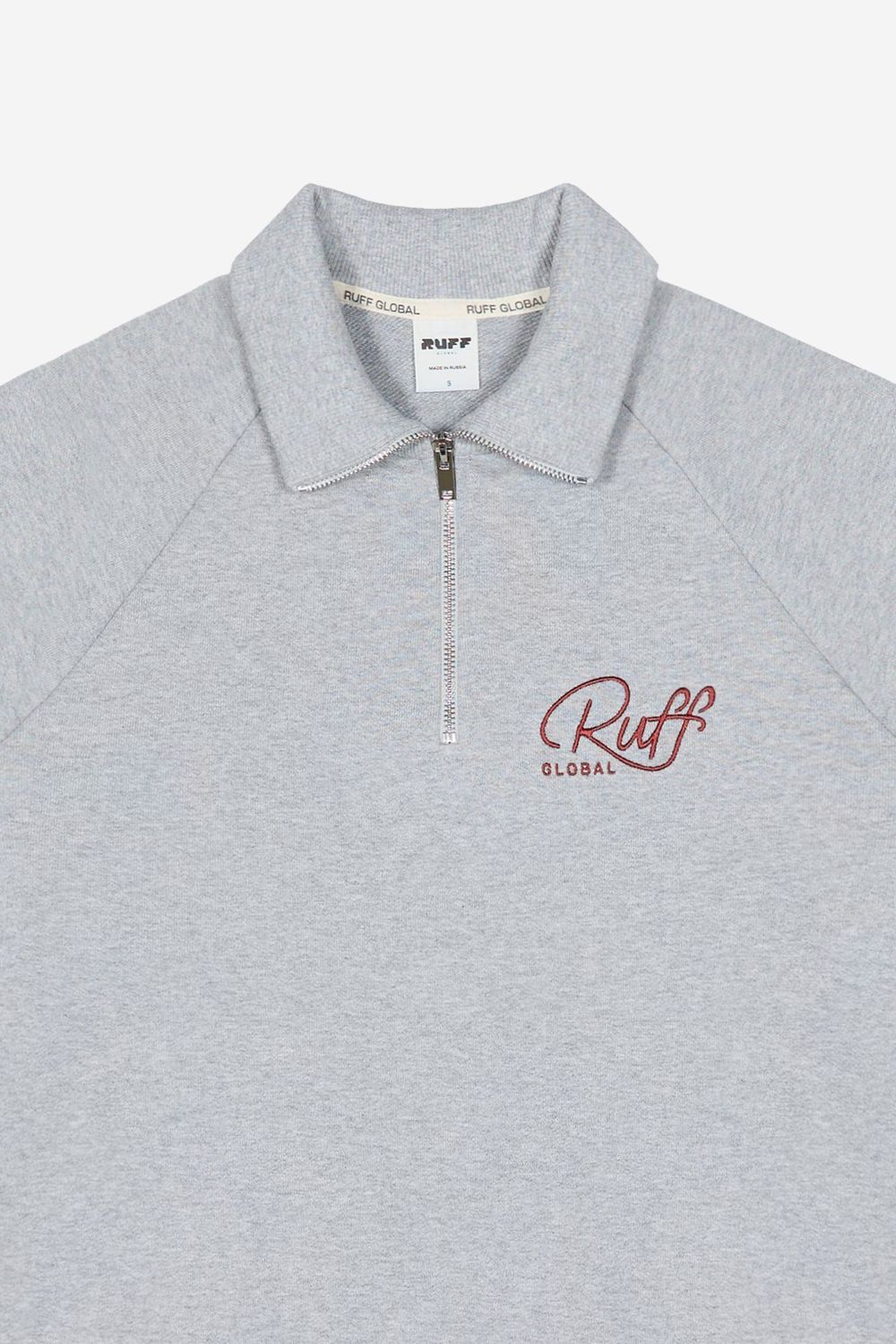 Толстовка Ruff Global Halfzip Sport Jacket серый меланж