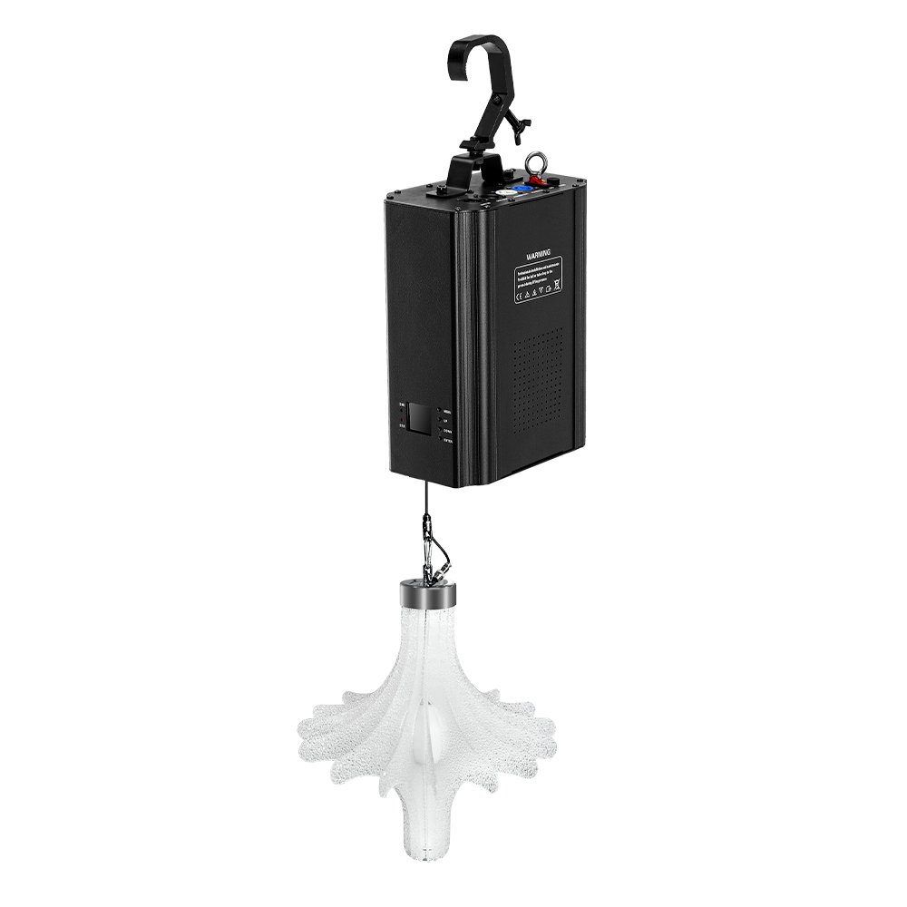 Kinetic Light 50×45 см — кинетический световой цветок с одной лебёдкой RGBW