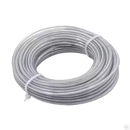 Леска для триммера Profi квадрат, с металлическим сердечником, 2,4мм*15м