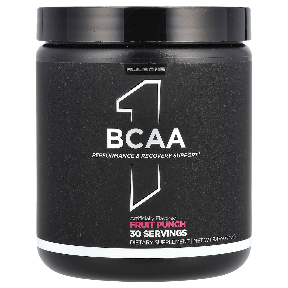 Rule One Proteins, BCAA, фруктовый пунш, 240 г (8,47 унции)