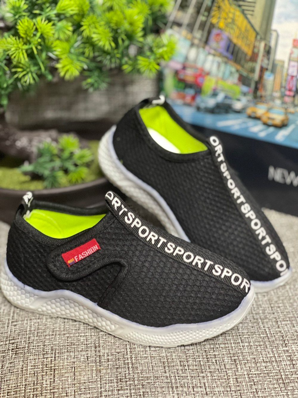 Слипоны на липучке